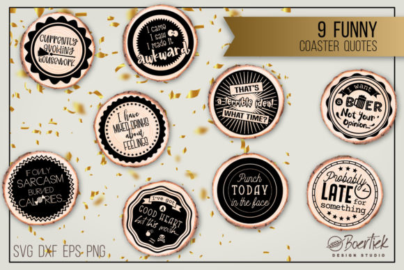 9 Funny Coaster Quotes: A Designer's Real-World Embroidery Review