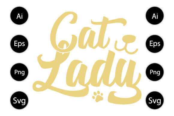 Cat Lady Funny Cat Shirt Graphics for Crafts