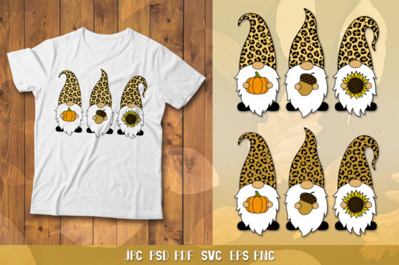 Fall Gnomes SVG,Thanksgiving Gnome SVG for Crafts and Graphics
