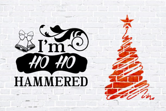 Funny Christmas Quotes, I m Ho Ho... Graphics for Crafts