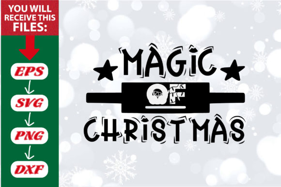 Funny Christmas Quotes,Magic of Christms Graphics for Crafts