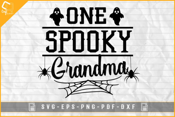 Halloween T-shirt One Spooky Grandma Graphics and Crafts Review