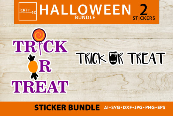 Halloweens Bundle - Trick or Treat for Graphics and Crafts