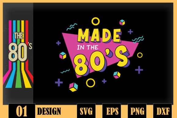 Made in the 80s Eighties Retro Graphics and Crafts Review