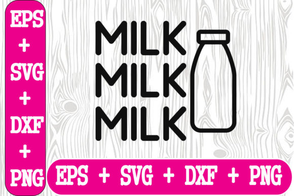 Milk Milk Milk Graphics: A Crafts Review for Real Projects