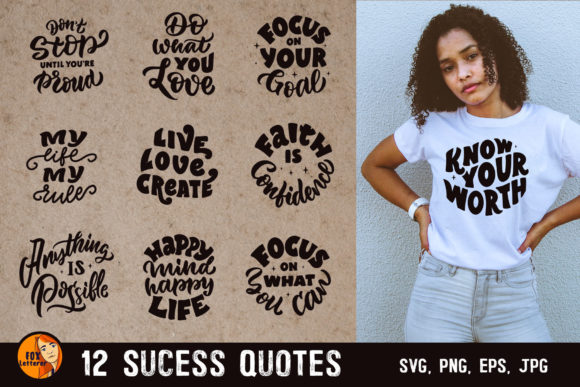 Motivation Bundle, 12 Success Quotes Review