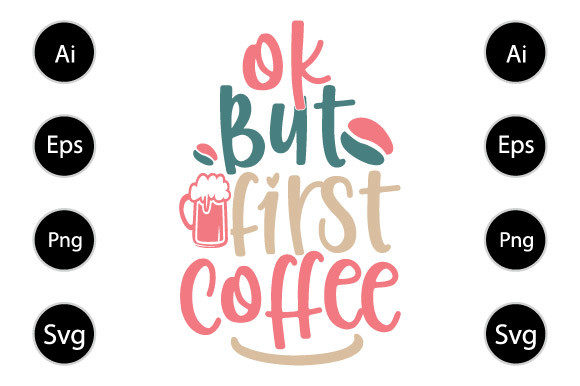 Ok but First Coffee: A Designer's Take on Graphics for Crafts